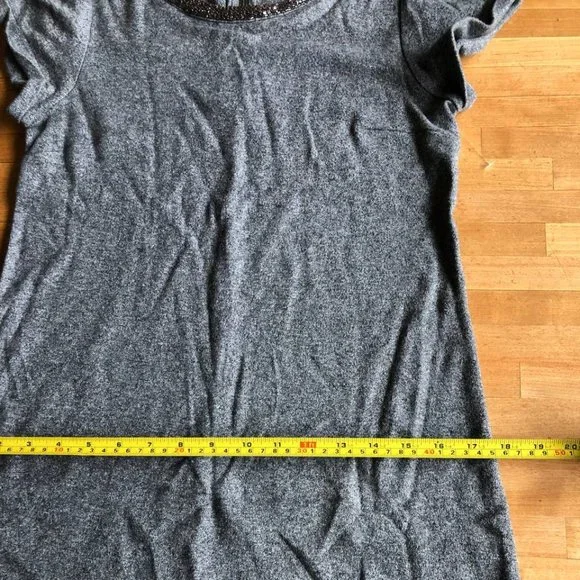 Ann Taylor  LOFT Crystal Collar Shift Dress - Picture 4 of 13